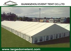 Quality Eleagant 1200 People Outside Wedding Tents , White Custom Event Tents wholesale