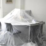 Polythene Dust Sheet for Decoration and Furniture Protection Custom Order 5-100