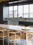 Natural Beech Wood Thonet Chair , 80cm High Modern Bentwood Chairs