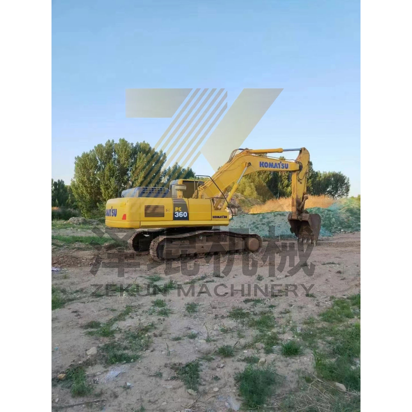 2017 Used KOMATSU PC360 Excavator 36T Operating Weight In Shanghai