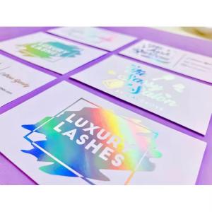 Quality Luxury Sided Full Color Business Card Printing Raised Coated Soft Touch Hang Tags Labels wholesale