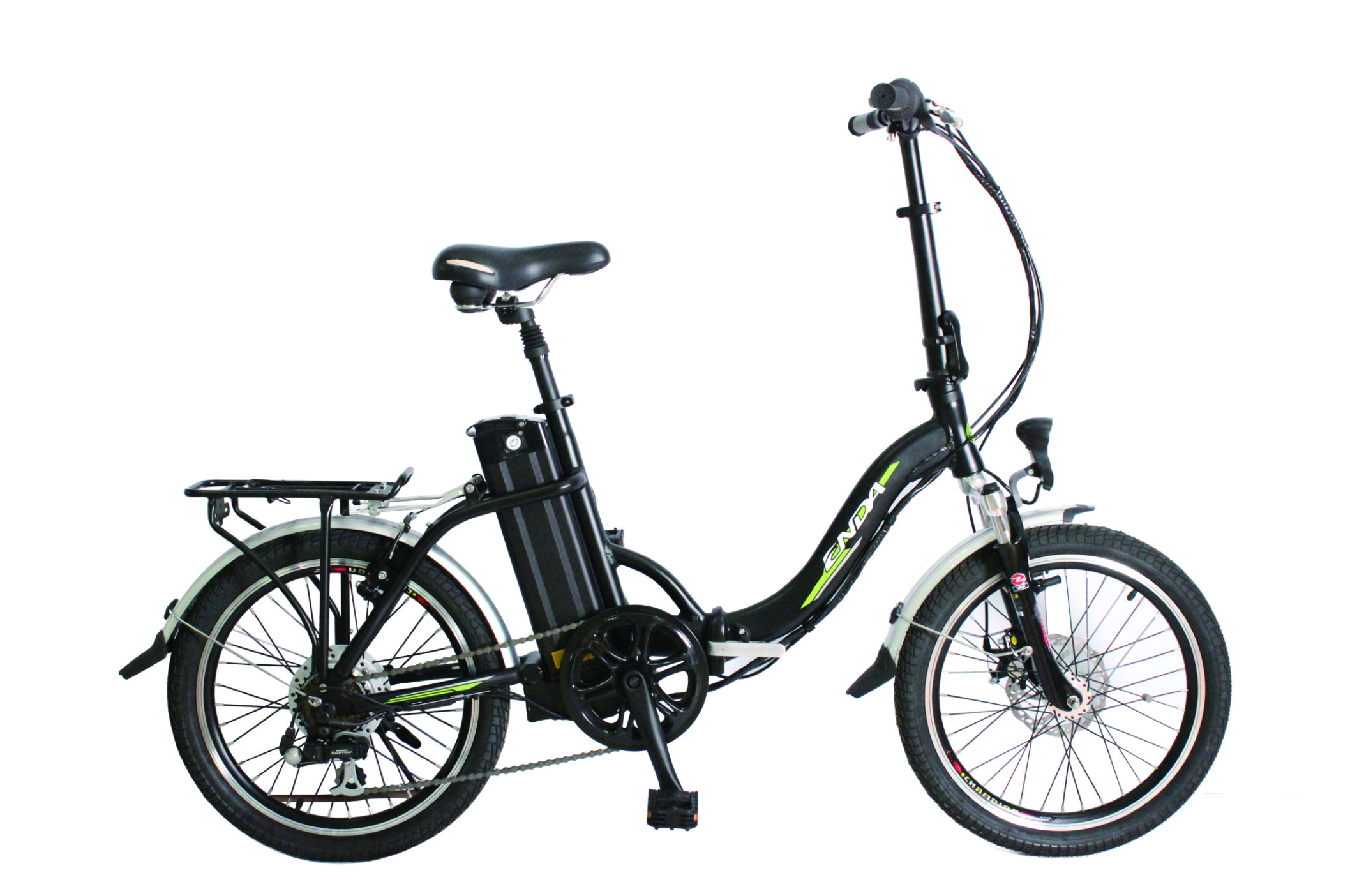 1000w Lightweight Electric Folding Bike With 48v Bafang Mid Motor