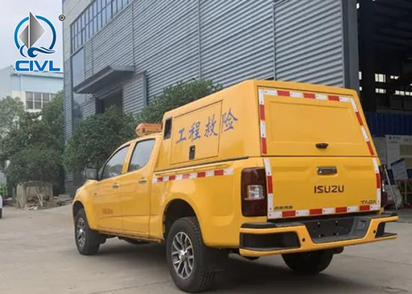 Isuzu Pickup Emergency Rescue Car Advance Rescue Truck Isuzu 103kw Engine Rescue