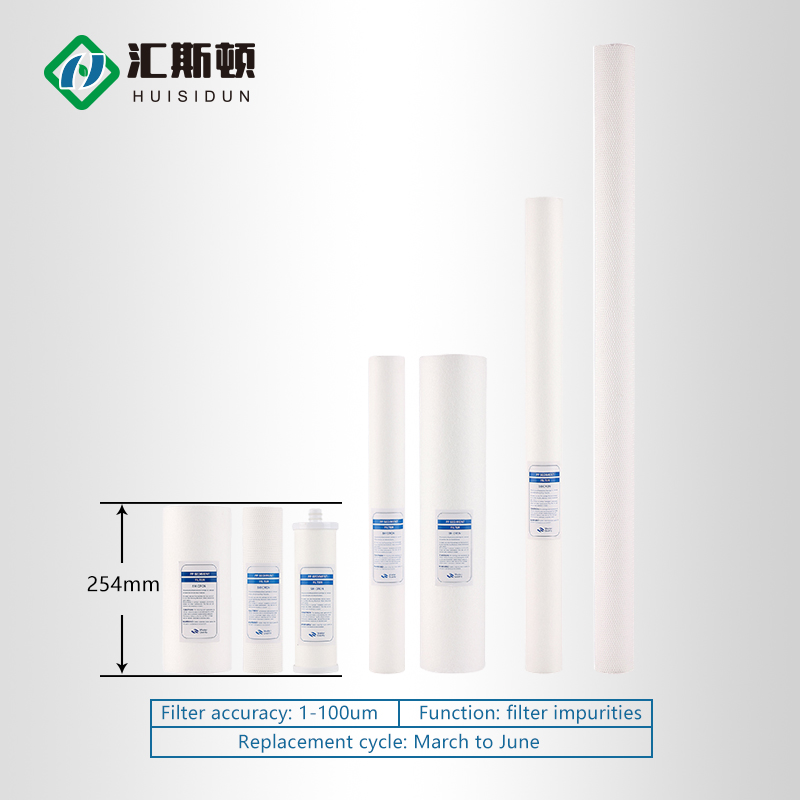 Manual Power Source 10 inch Jumbo Polypropylene Filter Cartridge for Water Purifier