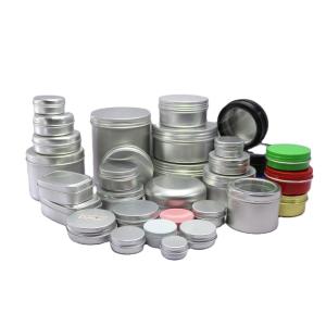 Quality Cream Candle ODM Metal Cosmetic Jar 1.76oz 50ml Aluminium Tins Can BPA Free wholesale