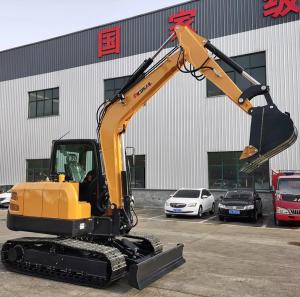 Quality 5 Ton 6 Ton Side Swing Crawler Excavator For Sale wholesale