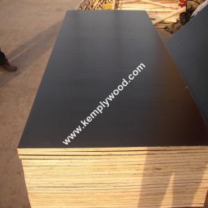 Quality 18mm finger joint core one time hot pressed film faced plywood, cheap construction shuttering plywood wholesale