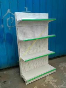 Quality Pegboard Metal Shop Supermarket Display Shelving Durable Cold Rolled Steel wholesale