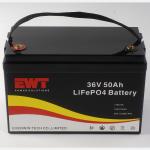 High Safety Cleaning Equipment Lifepo4 Battery Pack 36V 50Ah with Long Working
