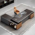 Modern Large Executive Wooden Furniture with Drawers and ISO9001/ISO14001