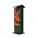 Urhealth 70 inch outdoor waterproof TV display stand for solar outdoor digital