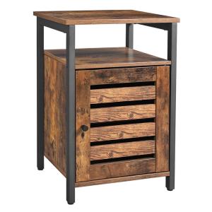 Quality Nightstands with Cabinet, Industrial Bedside Table, Small Side Table, Bedroom Furniture, ULET62BX wholesale