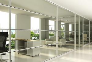 Quality Transparent Laminated Glass Partition Walls For Office Window wholesale