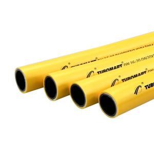 Quality Dual Pex Aluminium Pipe For Gas Distribution Systems Yellow Pex Tubing wholesale