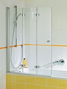 Quality Easy Cleaning Shower Door Glass Transparent Obscure Pattern wholesale