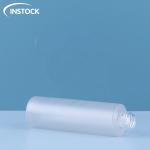 Customized PET Plastic Cosmetic Bottle Round For Nail Polish / Skincare