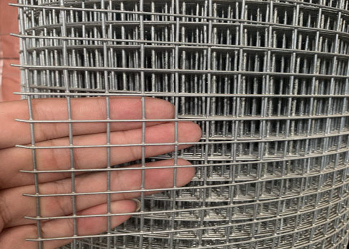 5/8" Powder Coated Welded Wire Mesh , Animal Cage Wire Mesh 21 Gauge