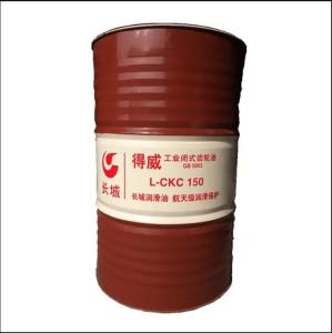 Quality 170KG L-CKC 100 150 Industrial Closed Gear Oil Sinopec Lubricant In Gear wholesale