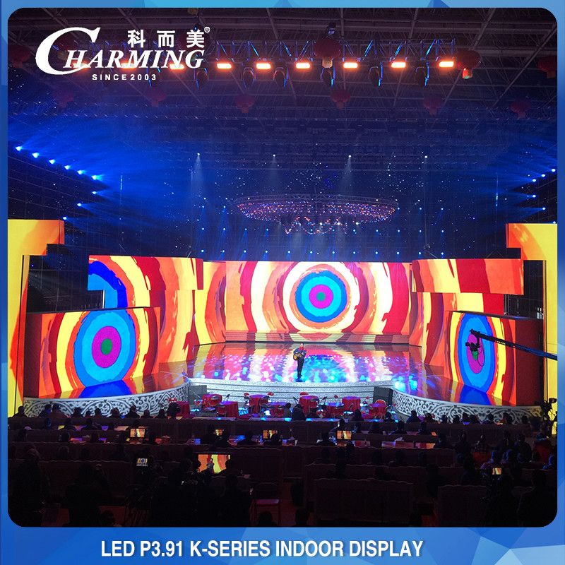 Wide Viewing Angle LED Display P3.91 , Indoor LED Billboard 3840Hz