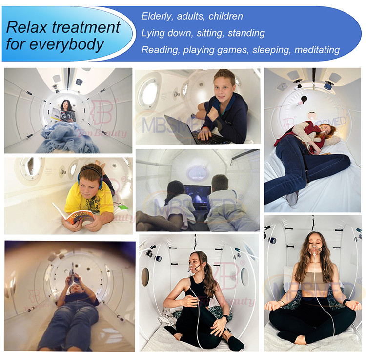 Hyperbaric Chamber 2.0 Ata Oxygen Health Therapy Capsule For Human