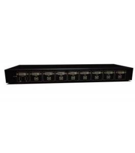 Quality 8 Port Female DVI KVM Switch SW1801D Rack Mount KVM Switch wholesale