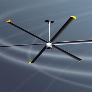 Quality Silent Brushless DC Motor Ceiling Fan / 2.4m 8 Foot Ceiling Fan For Residential Decorative wholesale