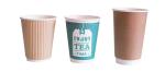 Disposal Double Wall Juice Paper Cup Making Machine 80-120 Pcs / Min