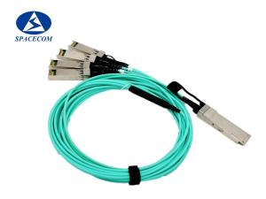 Quality QSFP28 To 4SFP28 Fiber Active Cable 100G suitable for data centers wholesale
