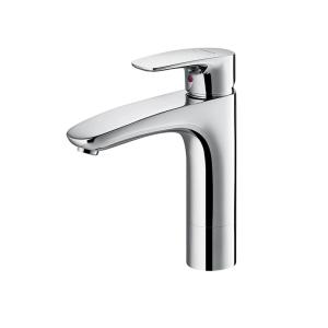 Quality F1T9028C Brass Chrome Bathroom Sink Mixer Taps Single Handle wholesale