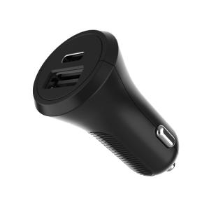 Quality PC ABS 5V2.4A PD18W Dual Port Car Charger wholesale
