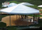 Luxury Outdoor Event Tents 1500 People , Arcum Glass Wall Tent