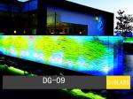 Laminated Dichroic Film Glass 6mm Customized Design