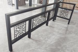 Quality Customized Aluminum Stair Railing Anti Corrosion Spiral Staircase Railing Modern wholesale