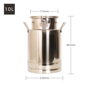 Quality Stainless Steel 304 Transport 25L Milk Storage Can wholesale