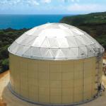 Aluminum Geodesic Dome Roofs Storage Tank Aluminum Dome Roofs for Tanks