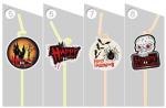 Halloween Party Drinking Straws