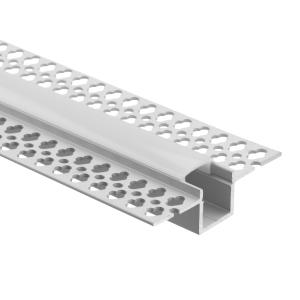 Quality 56*15mm Oblong Plaster LED Profile High Quality Dimmer Aluminum Customized Length wholesale