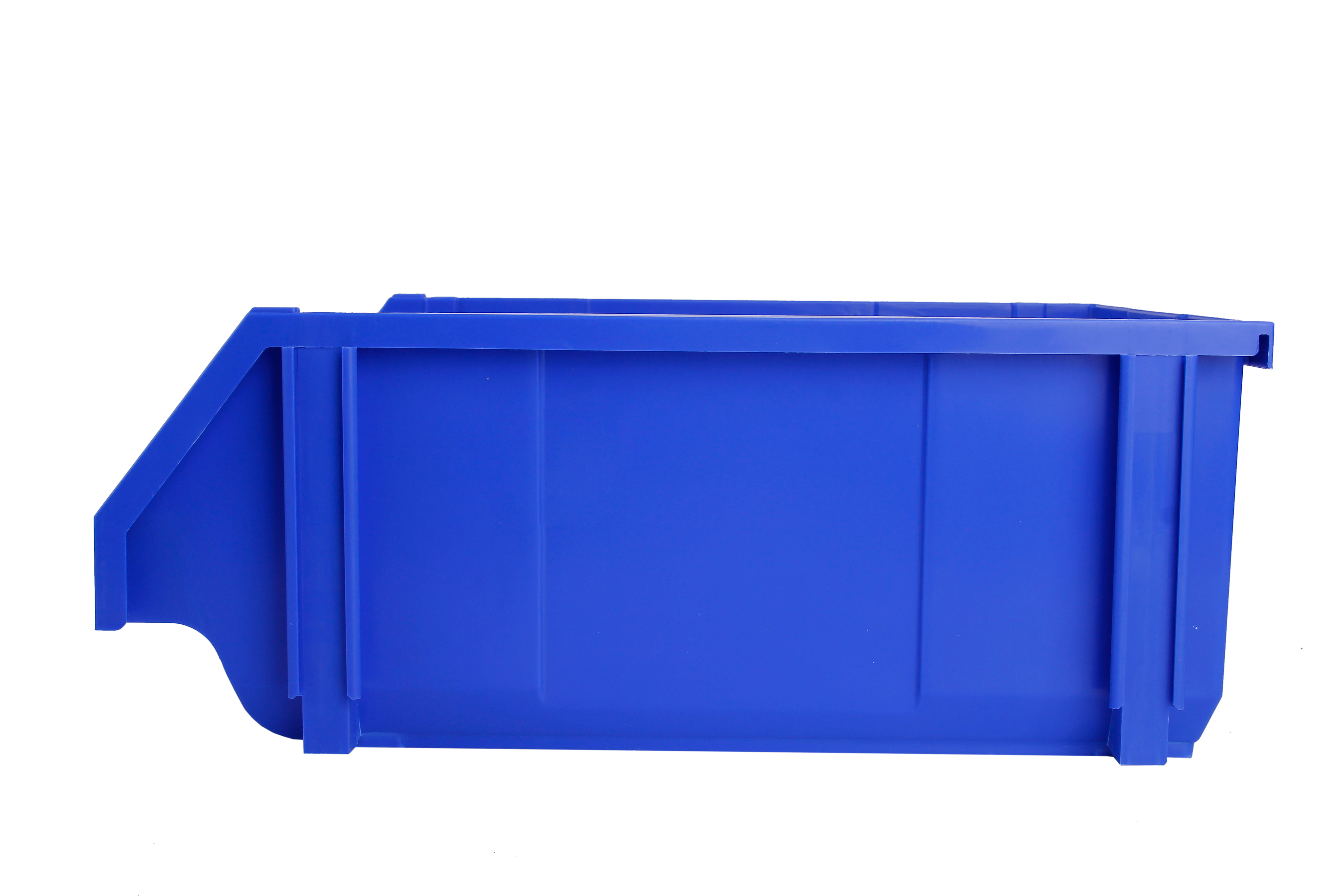 Solid Box Style Plastic Bins for Easy Sorting and Storage in Office or Warehouse