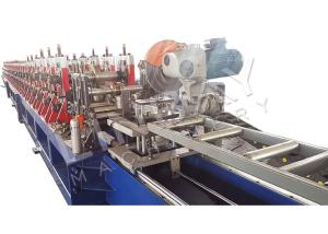 China 5 Tons 380V Strut Channel Roll Forming Machine Gearbox Drive on sale