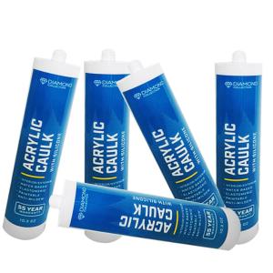 Quality High Quality Adhesivo Acrylic Silicone Caulk Bathroom Kitchen Seal wholesale