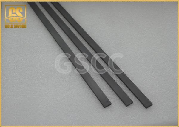 Cheap Blade Sharpening Square Carbide Blanks , Customized Tungsten Flat Bar for sale