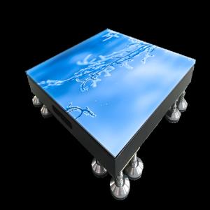 Quality P3.91mm Interactive Club Digital Stage Stand Nightclub Floor LED Display Screen wholesale