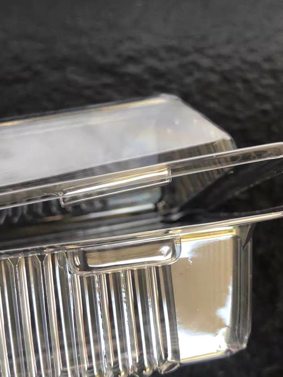 Disposable Plastic Baking Transparent Packaging Box Blister Cake Bread Fruits And Vegetables Roof Box