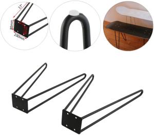 Quality Customized Solid Metal Bar Skateboard Hairpin Table Legs Heavy Duty wholesale