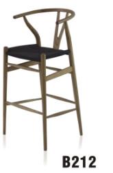 Quality America style solid wood bar chair furniture wholesale
