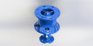 Quality Ductile Iron Non Slam Check Valve With Anti Water Hammer PN10/16/25 wholesale