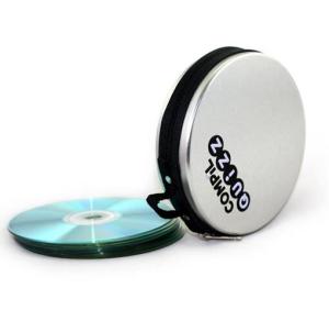 Quality round metal cd cases with a zipper wholesale