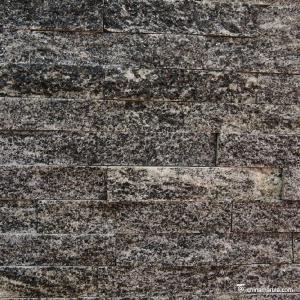 Quality Gray Granite Culture Stone Ledge Panel Wall Cladding Polished Surface wholesale