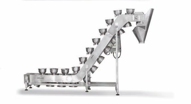 Multihead Weigher Packing Machine Bowel Elevator For Mixed Snacks