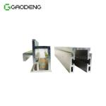 6000 Series Aluminium Glass Door Profile Powder Coated Wood Grain Anodized
